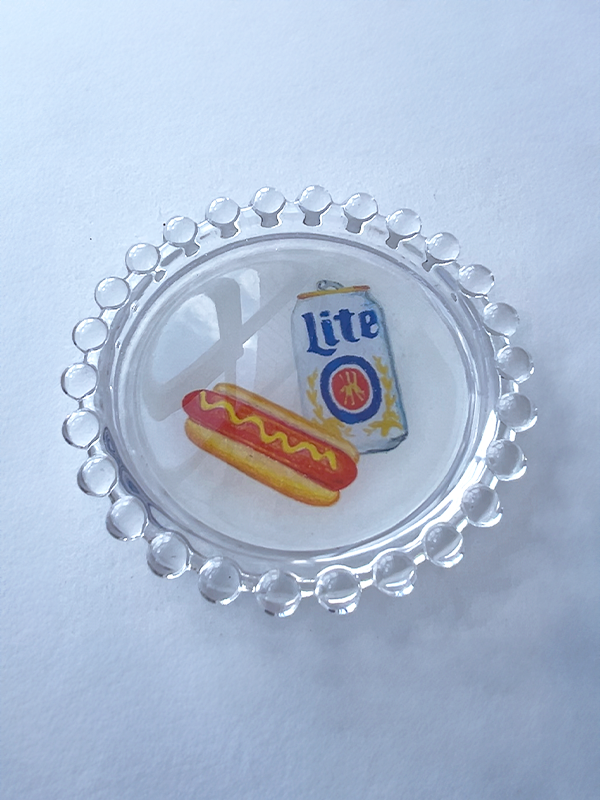 Hot Dog & Beer Trinket Dish