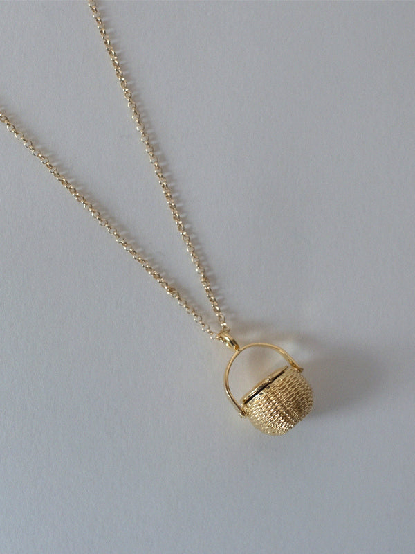 Birkin Basket Necklace