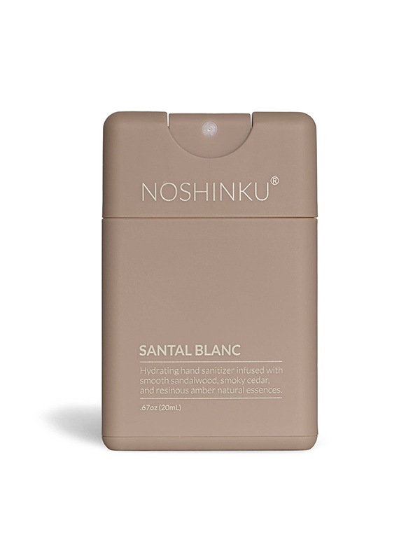 REFILLABLE Nourishing Pocket Sanitizer: Santal Blanc