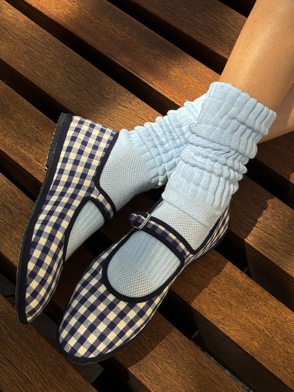 Ballet Socks: Baby Blue