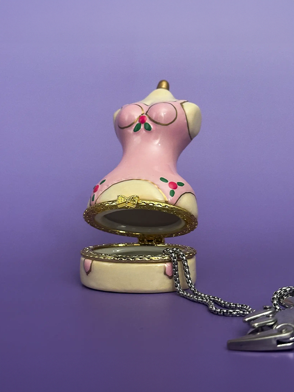 Trinket Box: Pink Dress