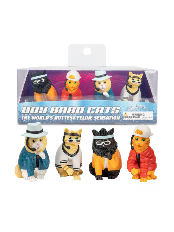 Boy Band Cats: Set of 4
