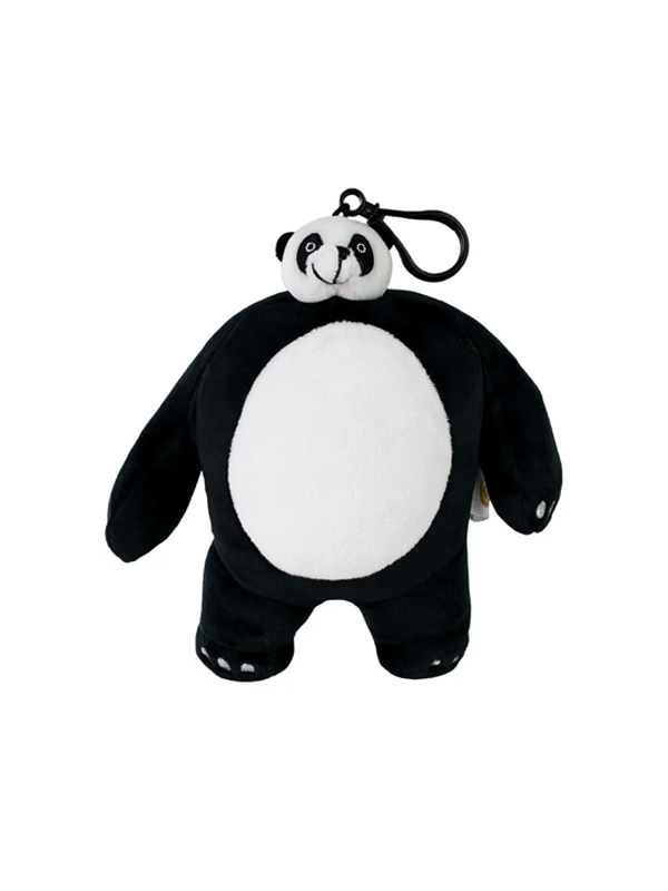Tiny Headed Panda Keychain: Boz