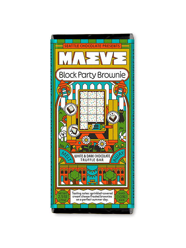 Block Party Brownie Truffle Bar