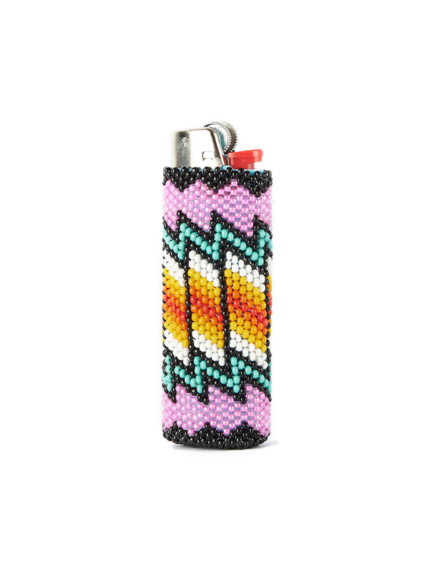 Beaded Lighter Case: Double Bubble