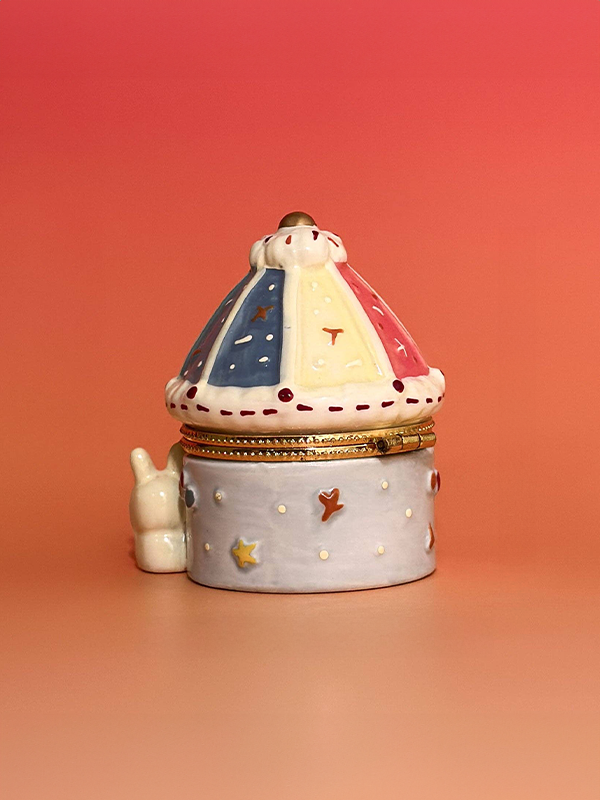Trinket Box: Carousel Bunny