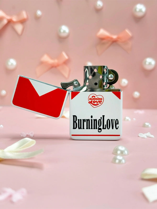 Burning Love Cig Box Lighter (Refillable)