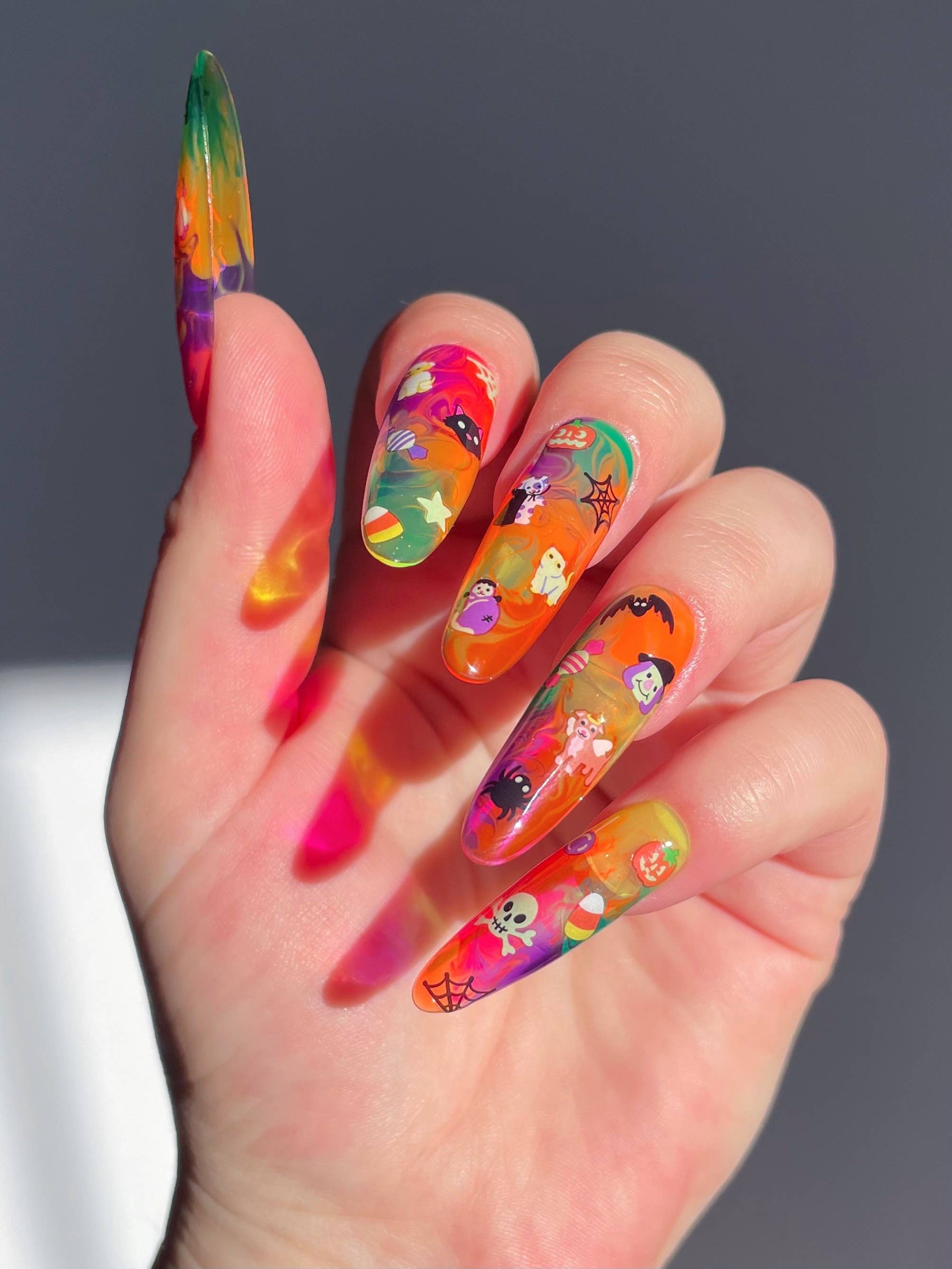Boo Crew Nail Art Stickers