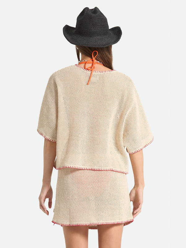 The Crochet Cover Up: Timeless Taupe
