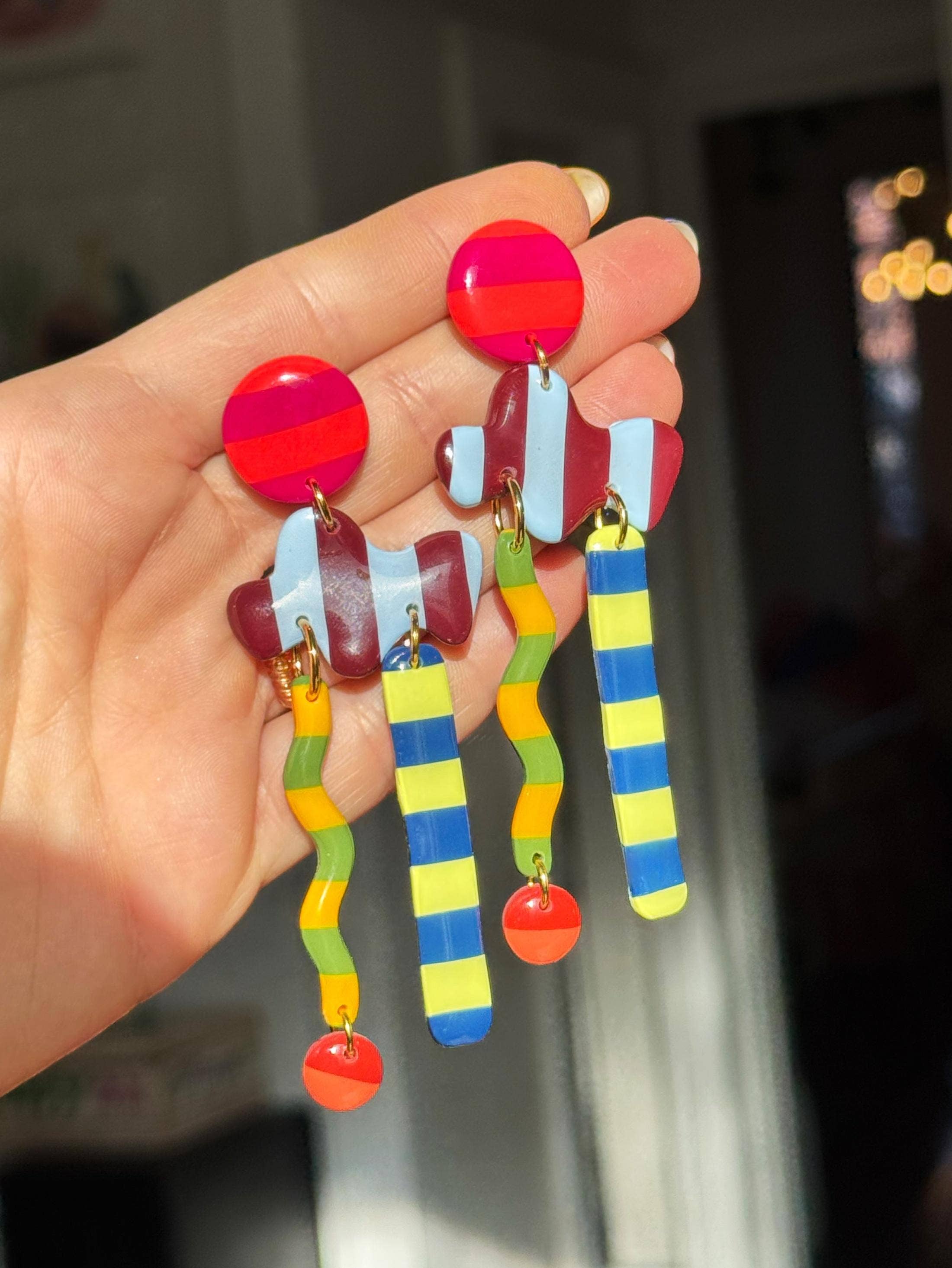 Line 'em Up Earrings