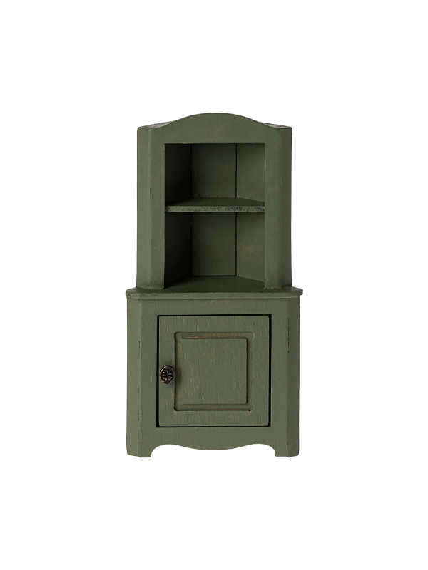 Corner Cabinet for Mouse: Dark Green