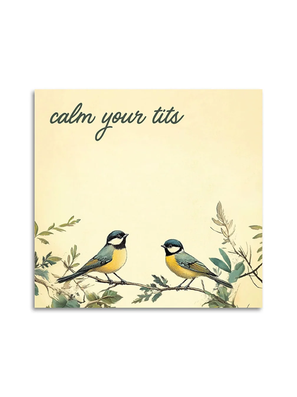 Sticky Notes: Calm Your Tits
