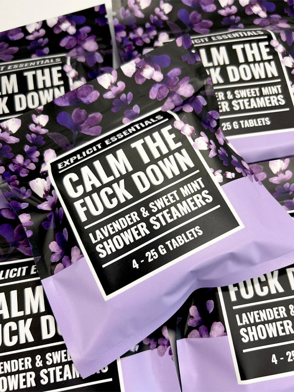 Shower Steamers: Calm TF Down Lavender & Sweet Mint (Bag of 4)