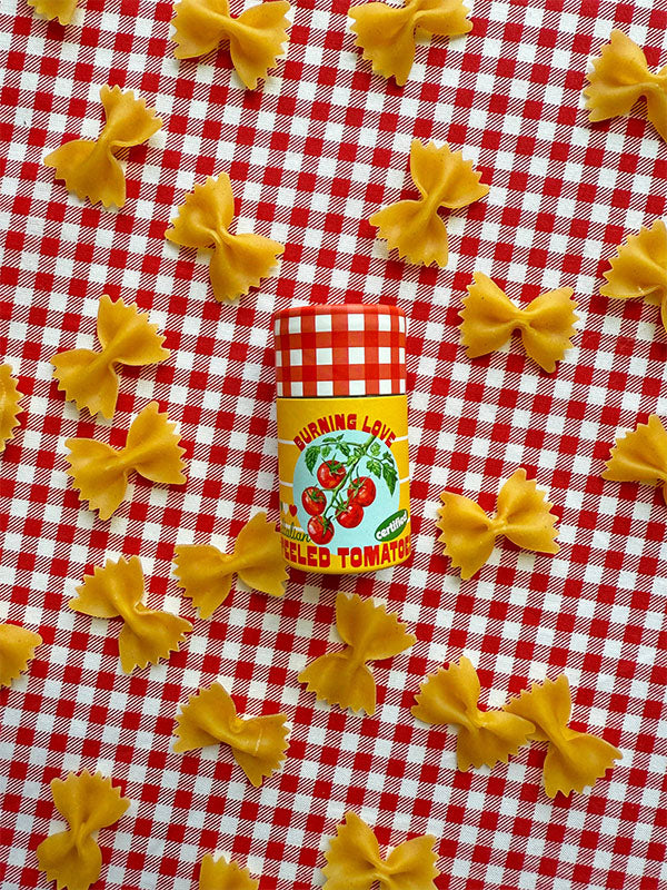 Canned Tomato Match Jar