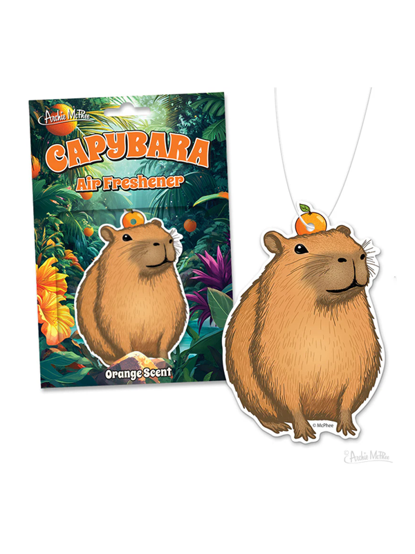 Air Freshener: Capybara (Orange Scented)