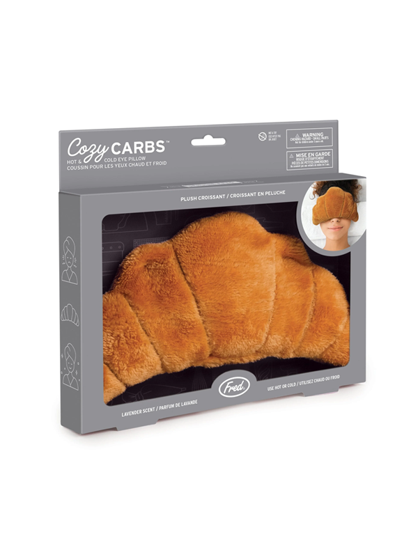 Cozy Carbs: Croissant Eye Pillow
