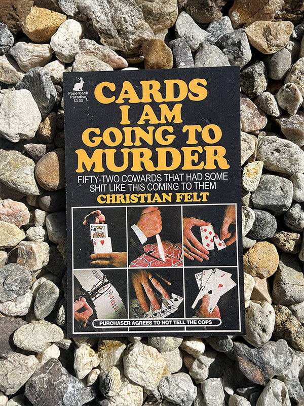 Postcard: Cards I Am Going To Murder