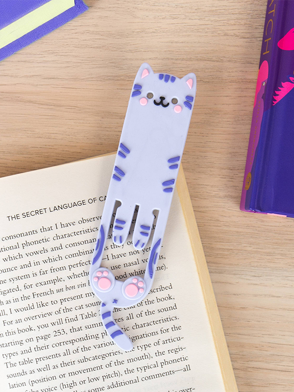 Cat Reading Light and Bookmark