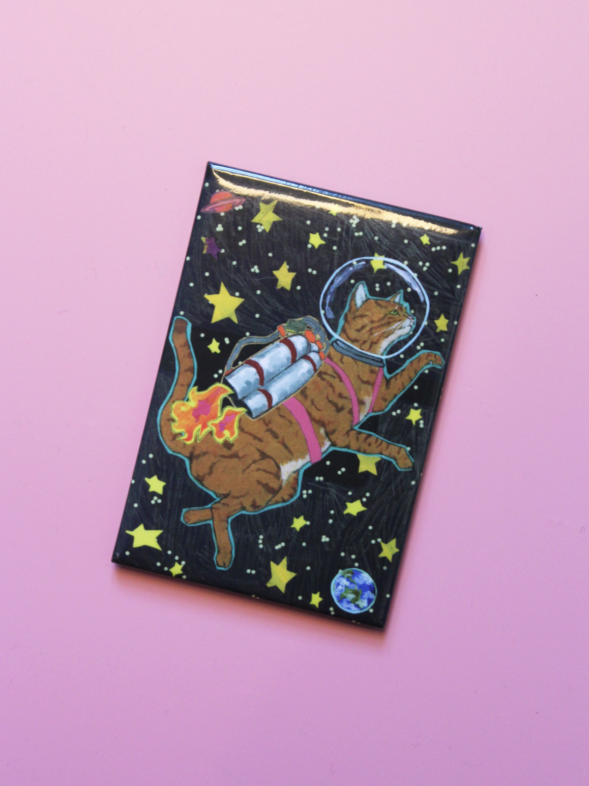 Astro Cat Magnet