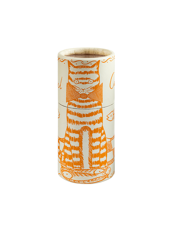Large Cylinder Safety Matches: Cat and Mackerel