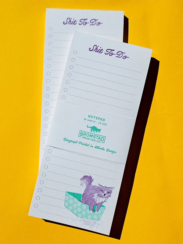 Shit To Do Notepad