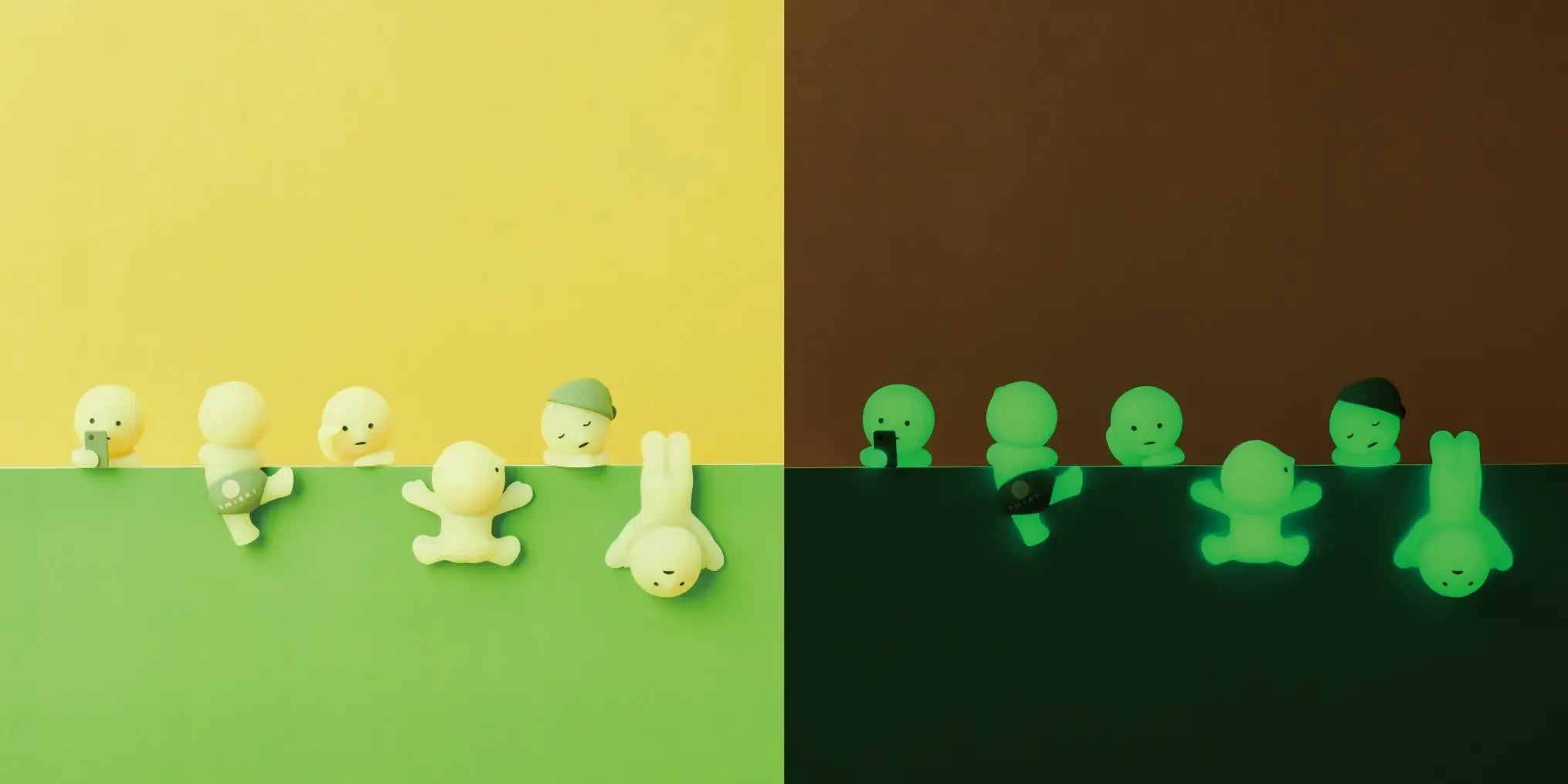 Smiski Hippers Blind Box Figure: Assorted