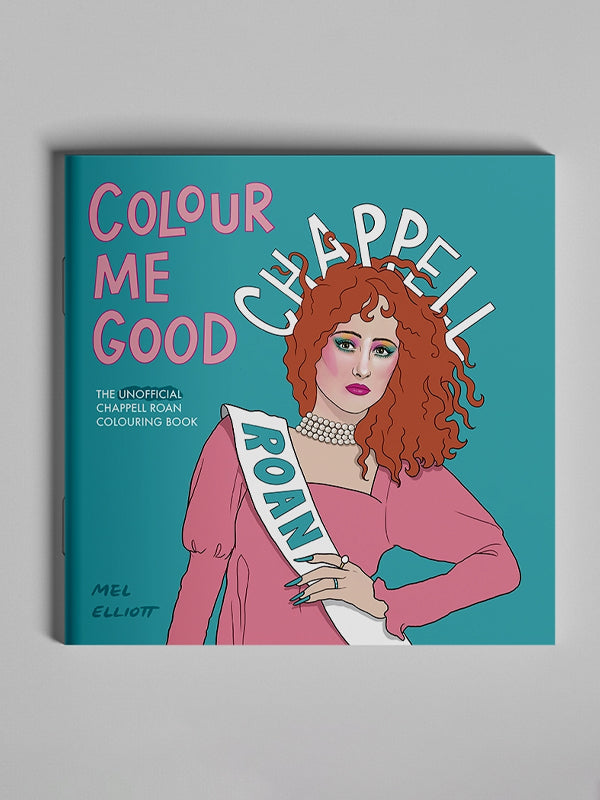 Chappel Roan coloring book featuring intricate, music-inspired designs, perfect for fans of the artist to relax and get creative while coloring.