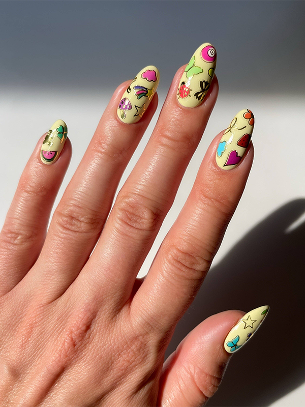 Charmed Nail Art Stickers