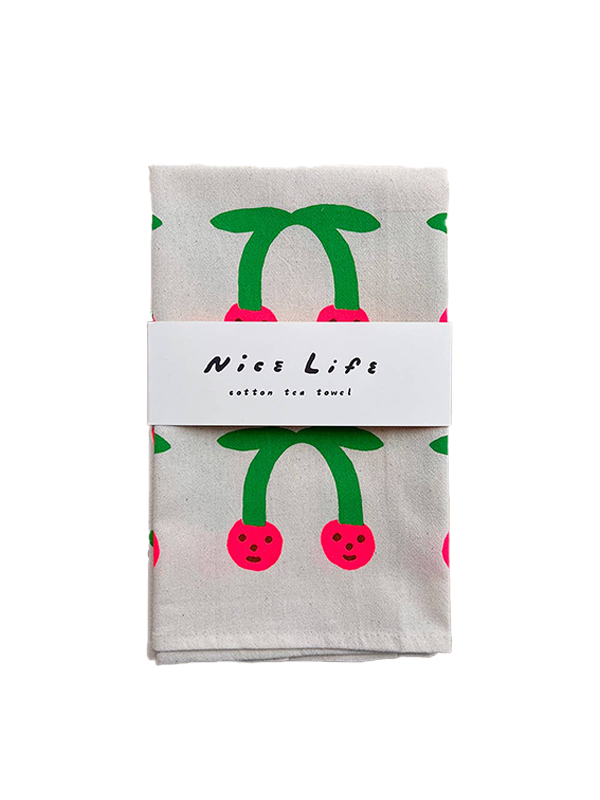 Cherry Tea Towel