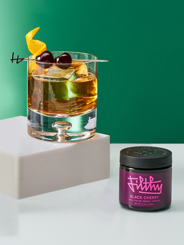Black Cherry: Wild Italian Amarena Cherries 5.5 oz.