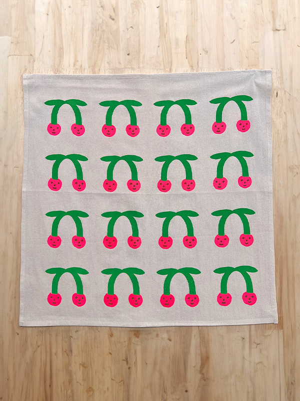 Cherry Tea Towel