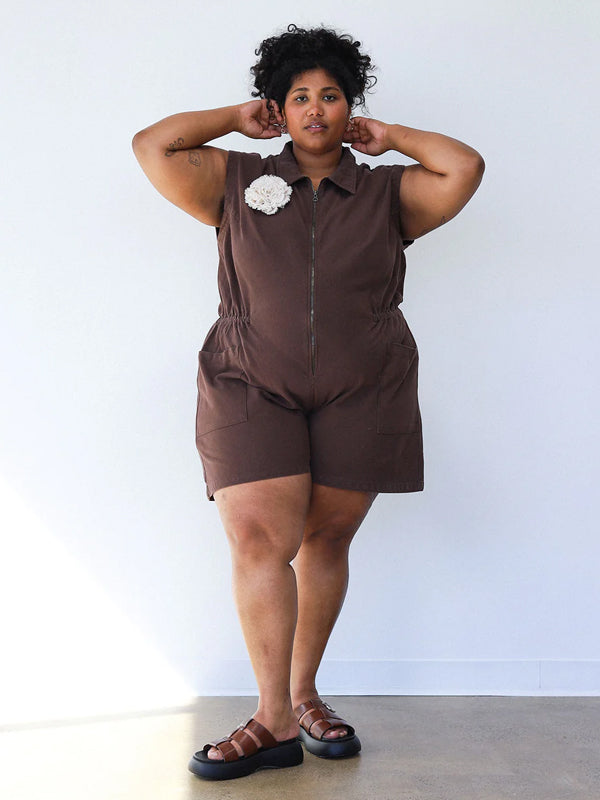 Noble Tank Suit: Chocolate