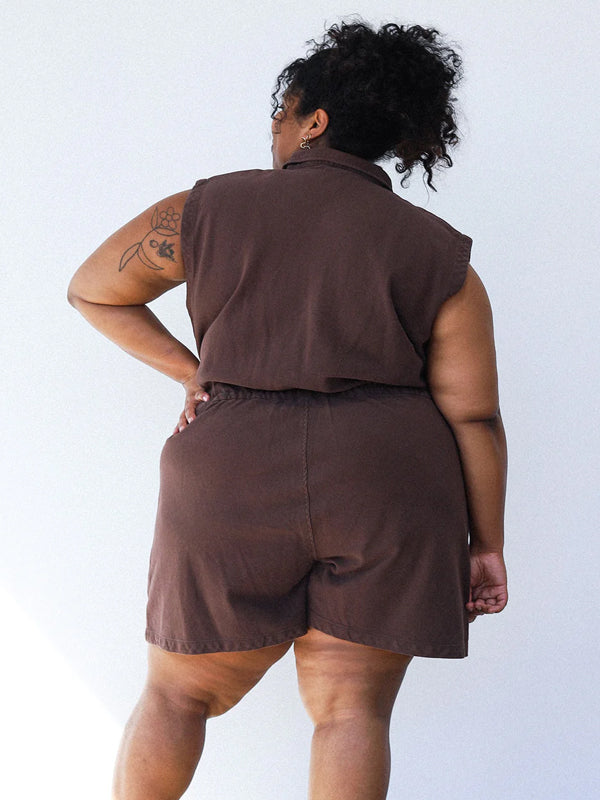 Noble Tank Suit: Chocolate