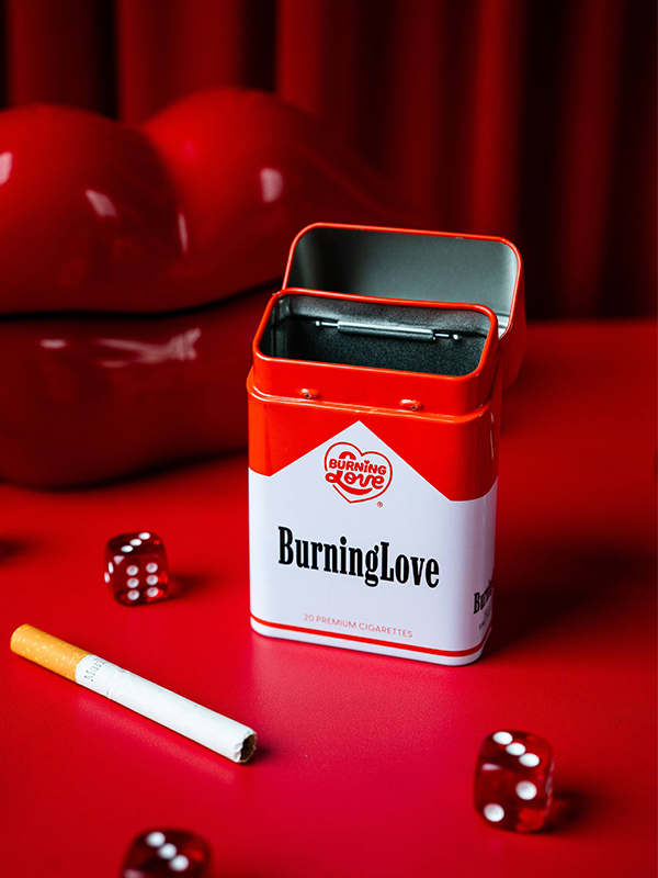 Tin Cig Case: Burning Love