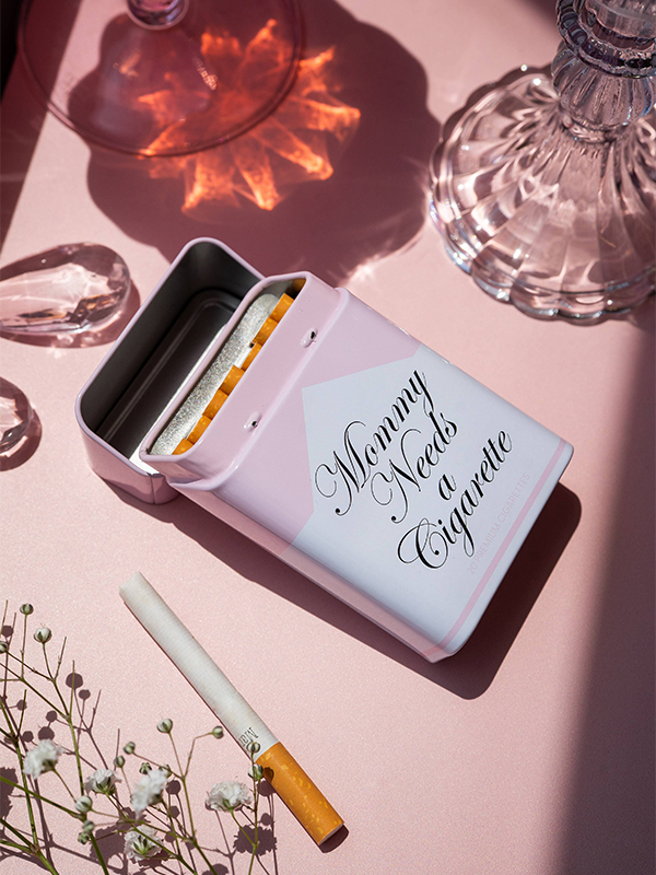 Tin Cig Case: Mommy