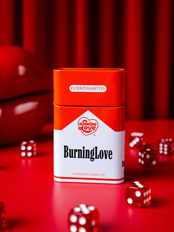 Tin Cig Case: Burning Love