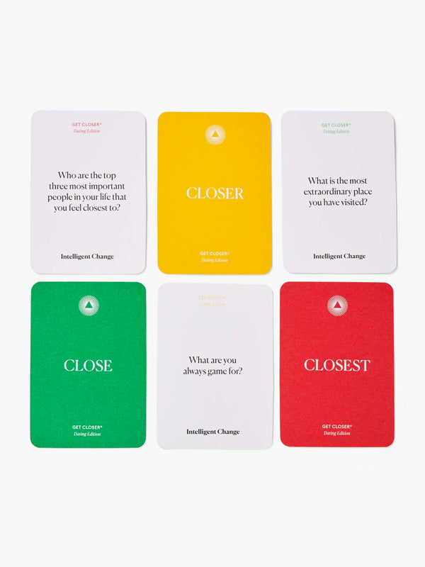 Get Closer Conversation Deck: Dating Edition