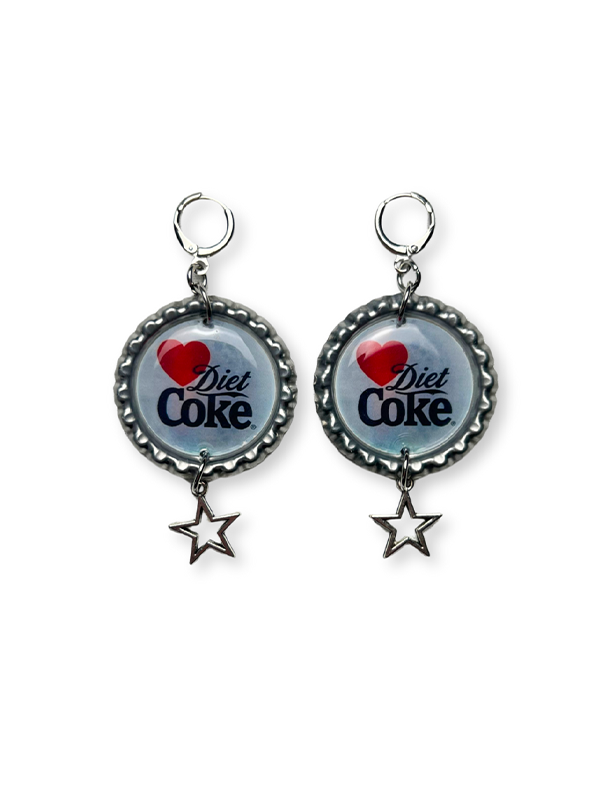 Diet Coke Earrings