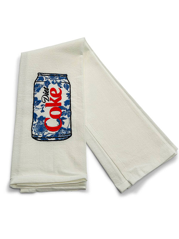 Chinoiserie Diet Coke Tea Towel
