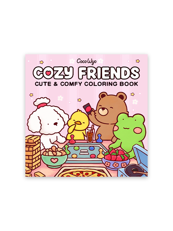 Cozy Friends Coloring Book