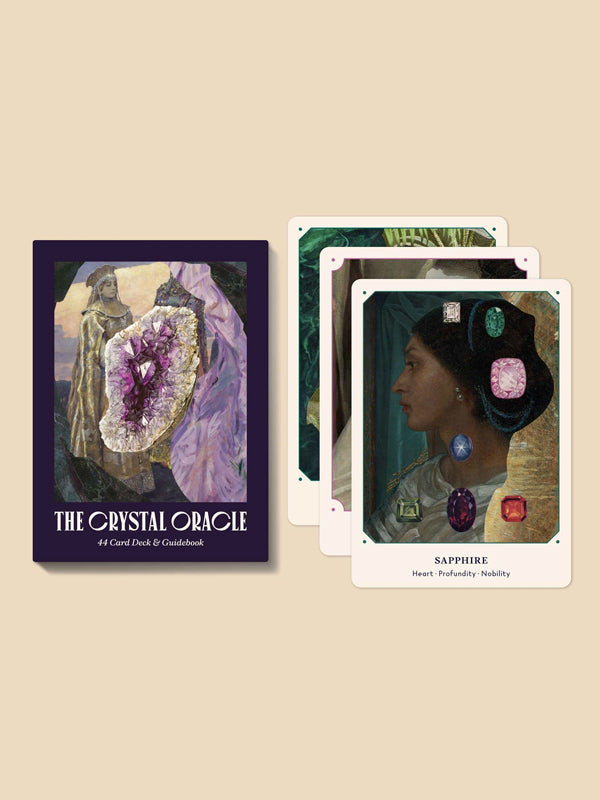 The Crystal Oracle: 44 Card Deck and Guidebook
