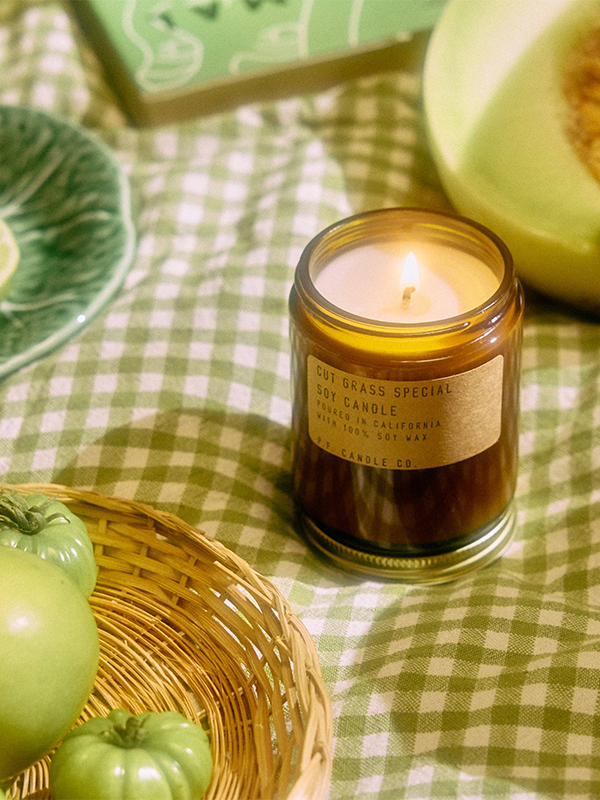 Cut Grass Special Soy Candle: 7.2 oz