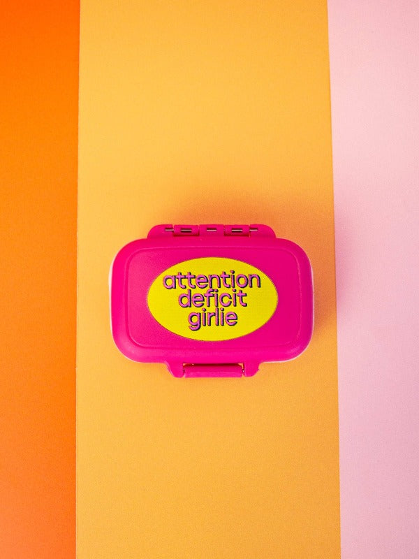 Attention Deficit Pill Case