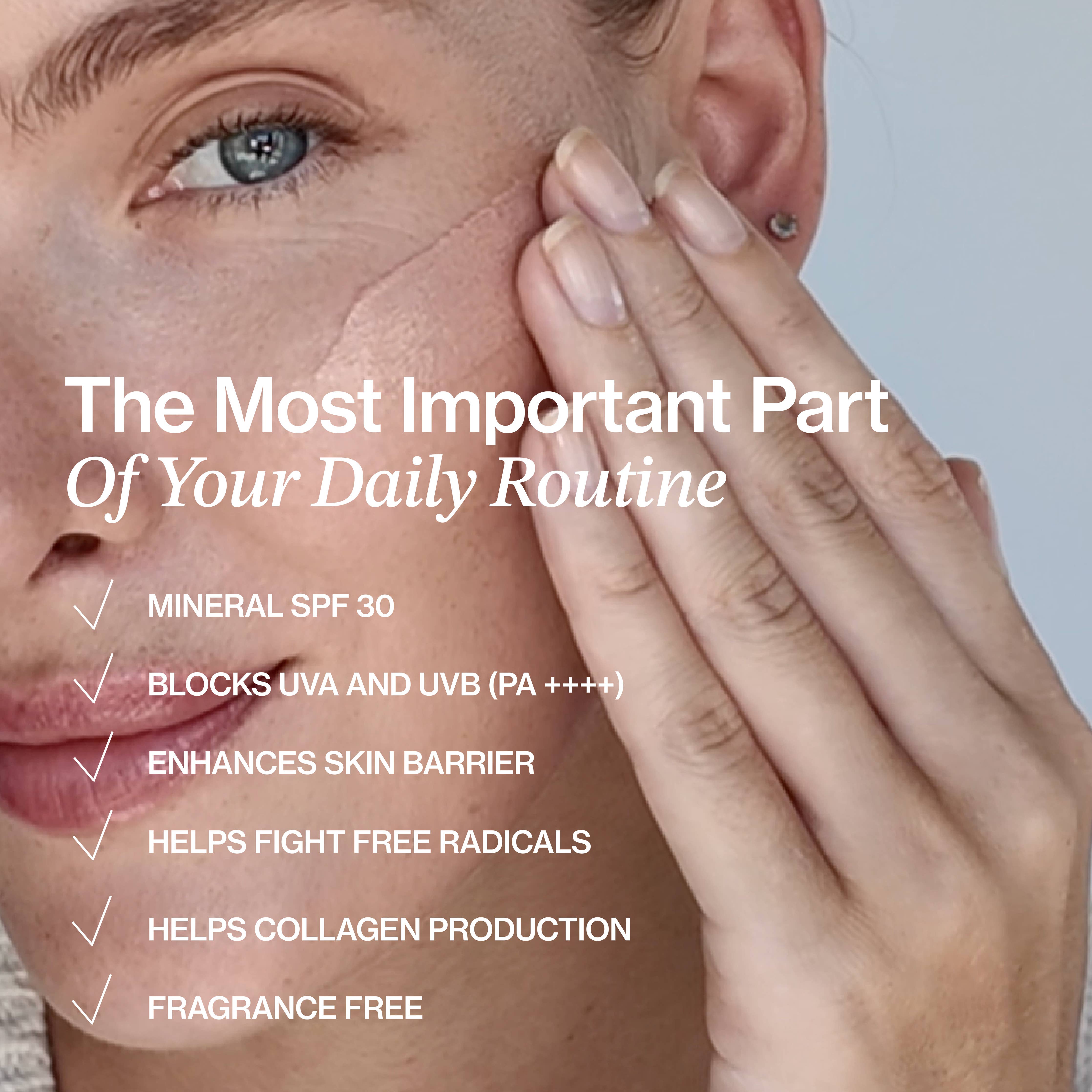 The One Warm Glow Daily Sun Cream SPF 30
