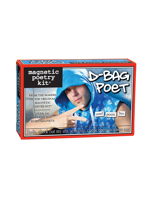 D-Bag Poet Magnetic Poetry Kit