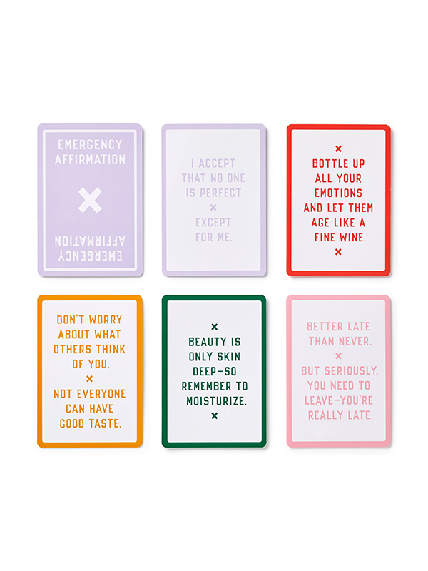 Emergency Affirmations for Exceptionally Stupid Days Card Deck