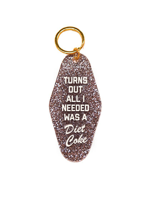 Turns Out All I Needed Was a Diet Coke Keychain