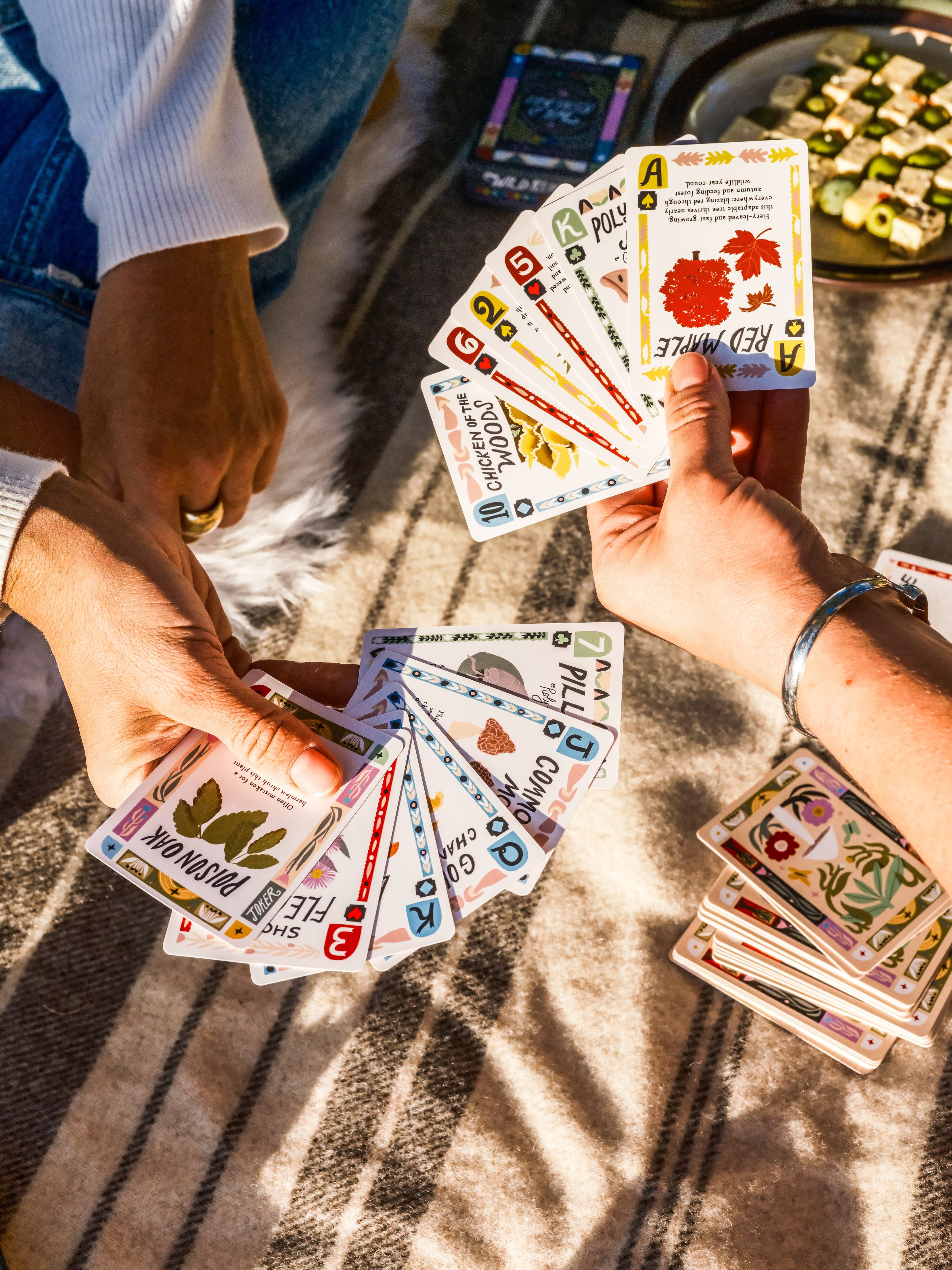 Woodland Treasures: Forest Plant Playing Cards