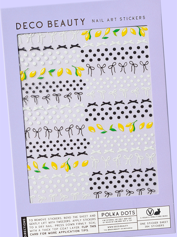Polka Dots Nail Art Stickers