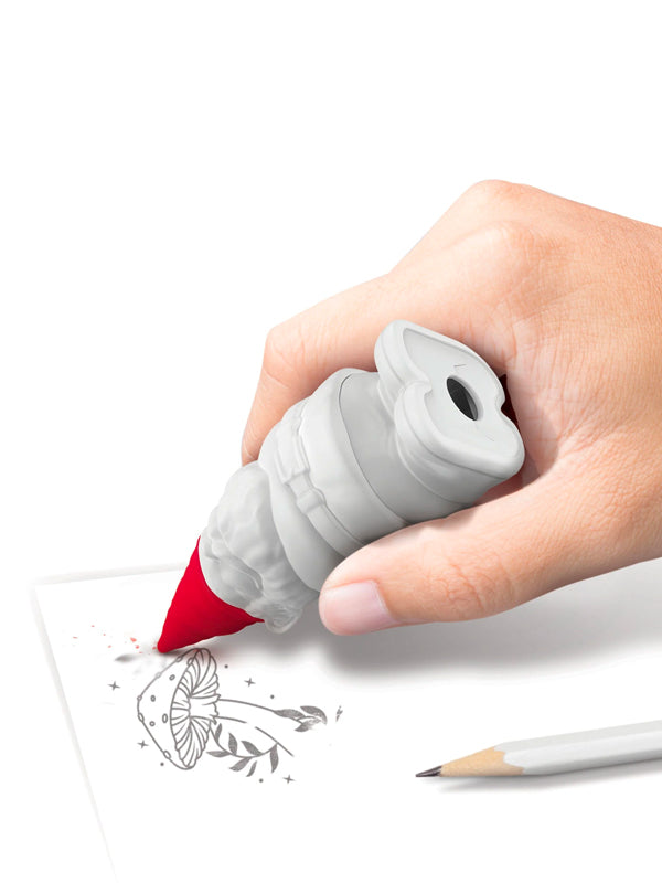 Desk Gnome Eraser and Sharpener Set